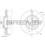 CD8693V BREMSI Гальмівний диск