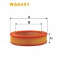 WA6451 WIX FILTERS Повітряний фільтр