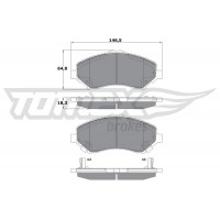 TX 17-67 TOMEX Brakes Комплект гальмівних колодок дисковий гальм