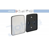 60 91 37-84 JOHNS Дзеркальне скло зовнішнє дзеркало
