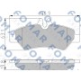 FO 921381 FOMAR Friction Комплект гальмівних колодок дисковий гальм