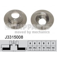 J3315008 NIPPARTS Гальмівний диск