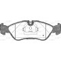 BPA0286.30 OPEN PARTS Комплект гальмівних колодок дисковий гальм