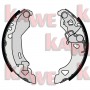 07080 KAWE Комплект гальмівних колодок