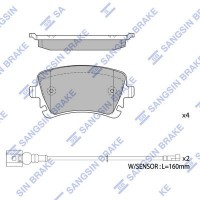 SP1818 Hi-Q Комплект гальмівних колодок дисковий гальм