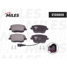 E100609 MILES КомплеК т гальмівних колодок, дискове гальмо
