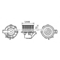 MS8648 AVA QUALITY COOLING Вентилятор салону