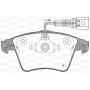 BPA1045.22 OPEN PARTS Комплект гальмівних колодок дисковий гальм