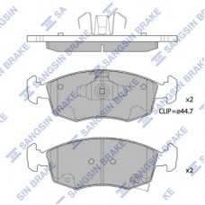 SP1697 Hi-Q Комплект гальмівних колодок дисковий гальм
