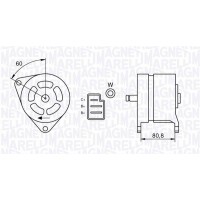 063324199010 MAGNETI MARELLI Генератор