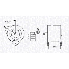 063324199010 MAGNETI MARELLI Генератор