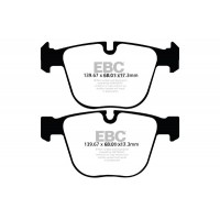 DP42020R EBC Brakes Комплект гальмівних колодок дисковий гальм