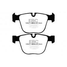 DP42020R EBC Brakes Комплект гальмівних колодок дисковий гальм
