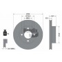 BDS1901 BENDIX Braking Гальмівний диск
