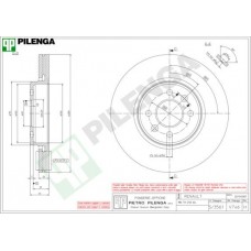 V746 PILENGA Гальмівний диск