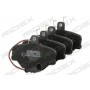 402B0762 RIDEX Комплект гальмівних колодок дисковий гальм