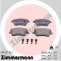23973.175.1 ZIMMERMANN Комплект гальмівних колодок дисковий гальм