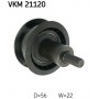 VKM 21120 SKF Паразитный / Ведущий ролик, Зубчастий ремінь