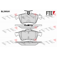 BL2665A1 FTE Комплект гальмівних колодок дисковий гальм