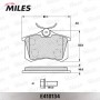 E410134 MILES Комплект гальмівних колодок дисковий гальм