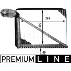 AE 48 000P MAHLE Випарник кондиціонера