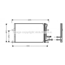FD5227 PRASCO Конденсатор кондиціонера