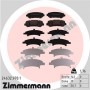 24632.970.1 ZIMMERMANN Комплект гальмівних колодок дисковий гальм
