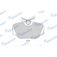 MBF015403 MANDO КомплеК т гальмівних колодок, дискове гальмо