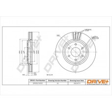 DP1010.11.0533 Dr!ve+ Гальмівний диск