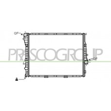 BM820R004 PRASCO Радіатор охолодження двигуна