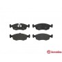 P 23 079 BREMBO Комплект гальмівних колодок дисковий гальм