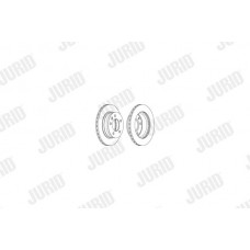 569169J JURID Гальмівний диск
