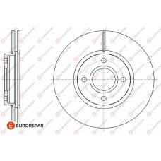 1642762180 EUROREPAR Гальмівний диск