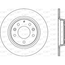 BDA2023.10 OPEN PARTS Гальмівний диск