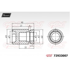 72933007 MAXTECH Поршень корпус скоби гальма