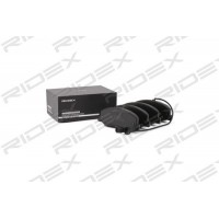 402B1057 RIDEX Комплект гальмівних колодок дисковий гальм