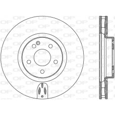 BDA2779.20 OPEN PARTS Гальмівний диск
