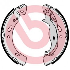S 24 548 BREMBO Комплект гальмівних колодок