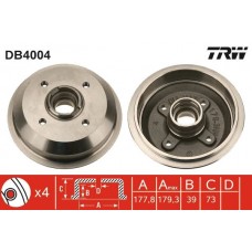 DB4004 TRW Гальмівний барабан
