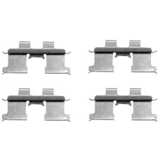 8DZ 355 203-201 HELLA Комплектуючі колодки дискового гальма