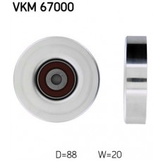 VKM 67000 SKF Паразитный / ведущий ролик, Поліклиновий ремінь