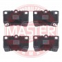 13046057902N-SET-MS MASTER-SPORT GERMANY Комплект гальмівних колодок дисковий гальм