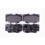 8DB 355 020-811 HELLA PAGID Комплект гальмівних колодок дисковий гальм