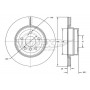 TX 73-00 TOMEX Brakes Гальмівний диск