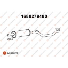 1688279480 EUROREPAR Предглушник вихлопних газів