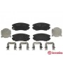 P 59 054 BREMBO Комплект гальмівних колодок дисковий гальм