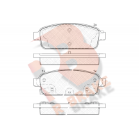 RB1943 R BRAKE Комплект гальмівних колодок дисковий гальм