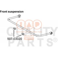 507-03020 IAP QUALITY PARTS Опора стабілізатора