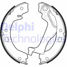 LS2003 DELPHI Комплект гальмівних колодок, стояночная тормозная система