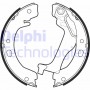 LS2003 DELPHI Комплект гальмівних колодок, стояночная тормозная система